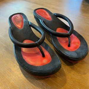 Cole Haan Nike Air Wedge Sandals